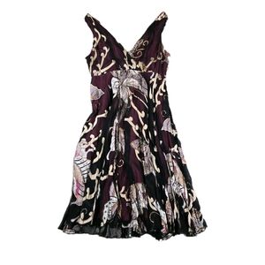 Vintage Y2K Babydoll Slip Dress Butterfly Sheer Pink Whimsigoth Coquette Fairy